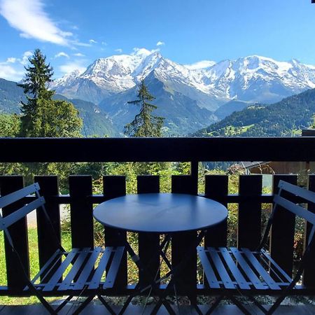 Appartement Saint Gervais Les Bains Vue Imprenable Mont Blanc Exterior photo