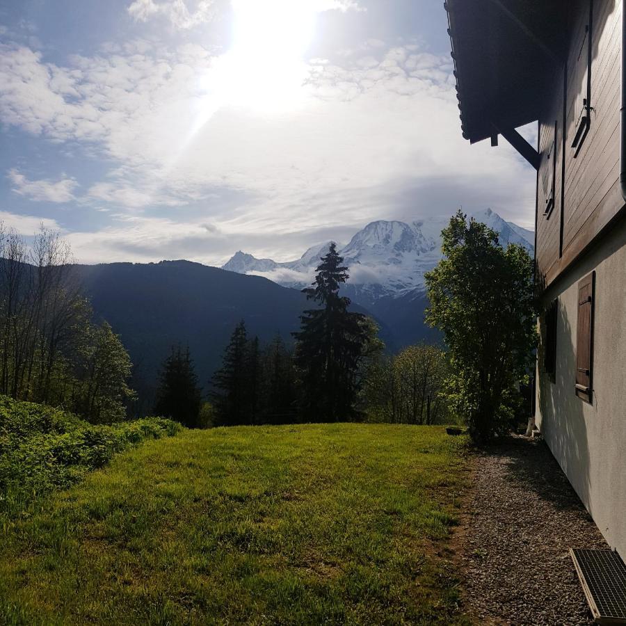 Appartement Saint Gervais Les Bains Vue Imprenable Mont Blanc Exterior photo