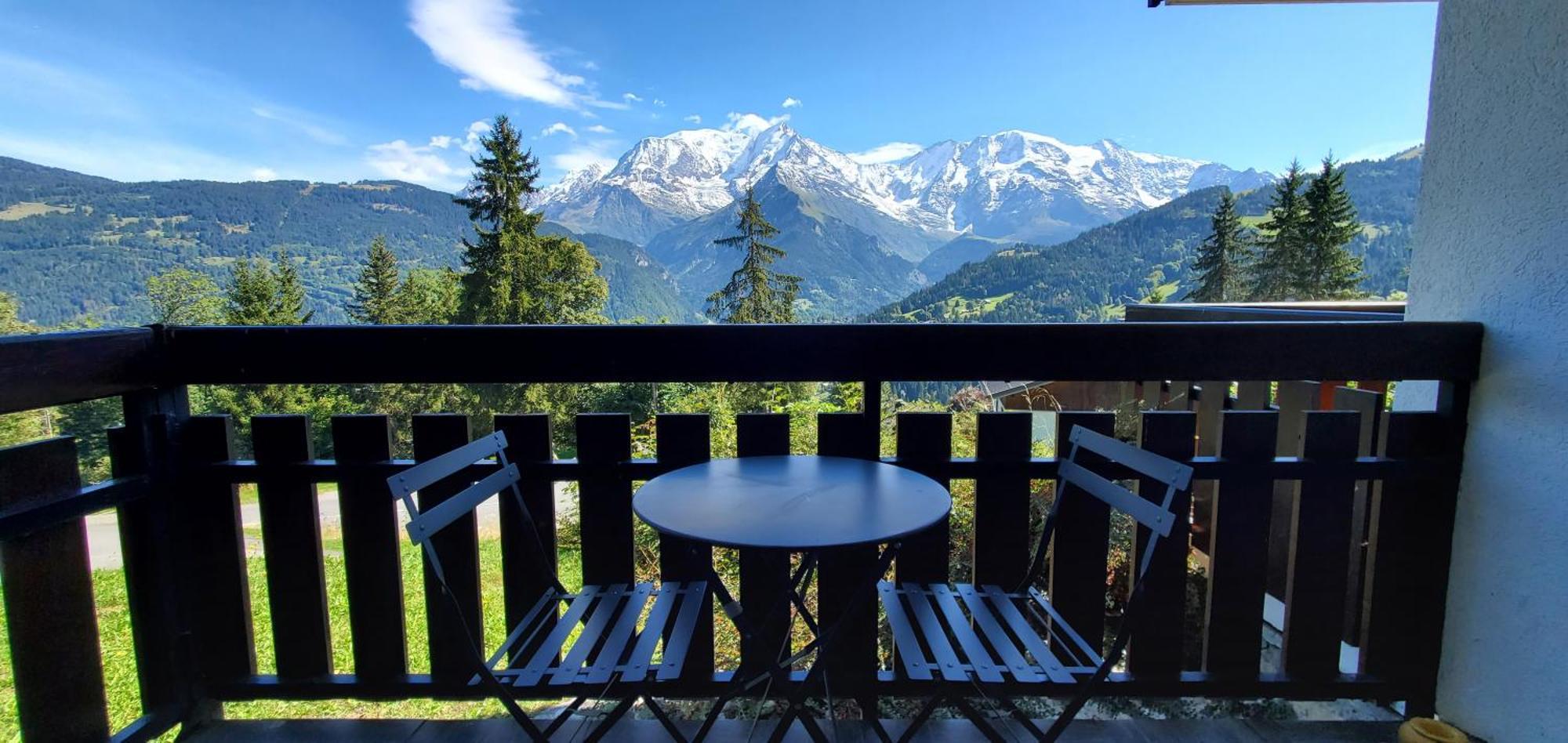Appartement Saint Gervais Les Bains Vue Imprenable Mont Blanc Exterior photo